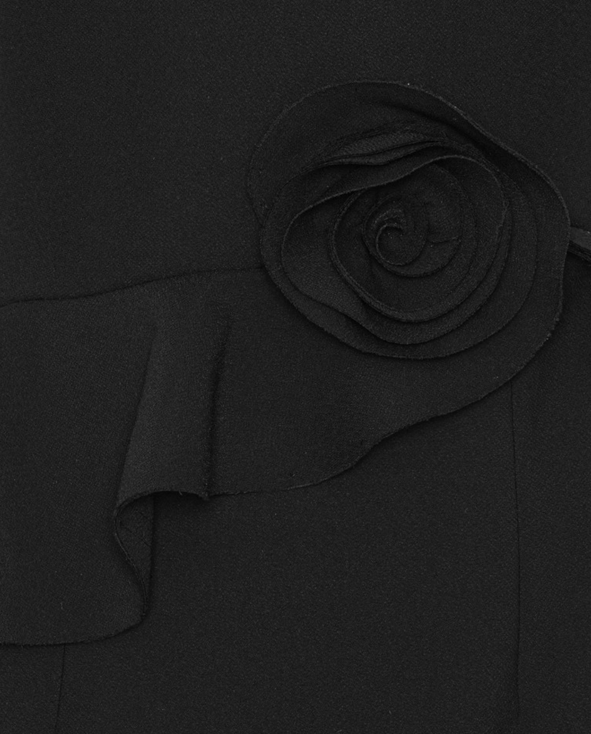 Czarna sukienka mini Rose - Image #4