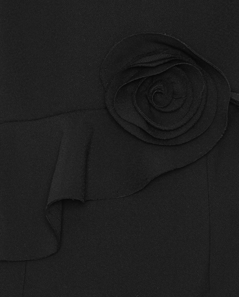 Czarna sukienka mini Rose - Image #4