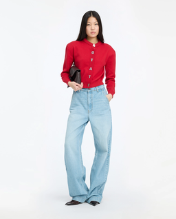 Jasnoniebieskie jeansy Cocoon Fit - Image #1