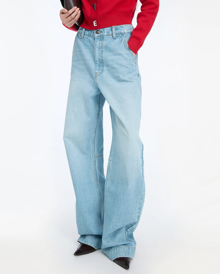 Jasnoniebieskie jeansy Cocoon Fit - Image #2
