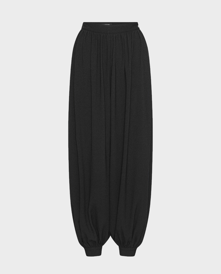 Czarne spodnie Balloon Fit