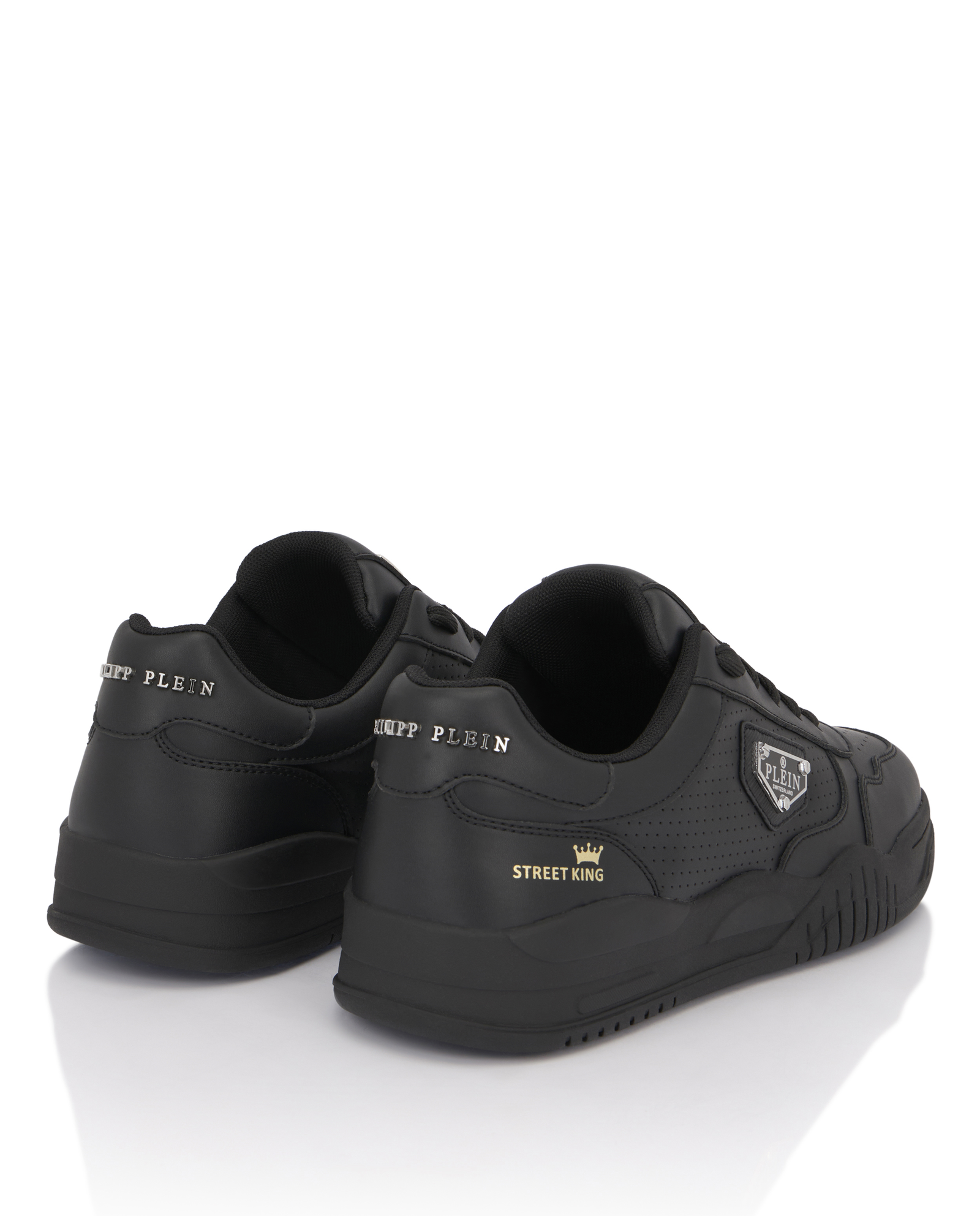 Czarne sneakersy Street King - Image #4