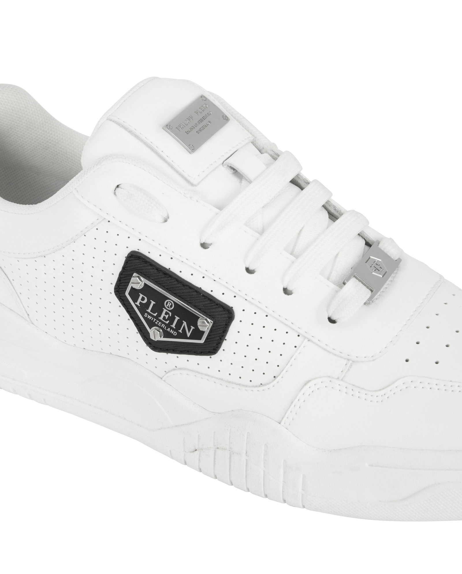 Białe sneakersy Street King - Image #2
