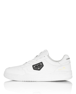 Białe sneakersy Street King - Image #6