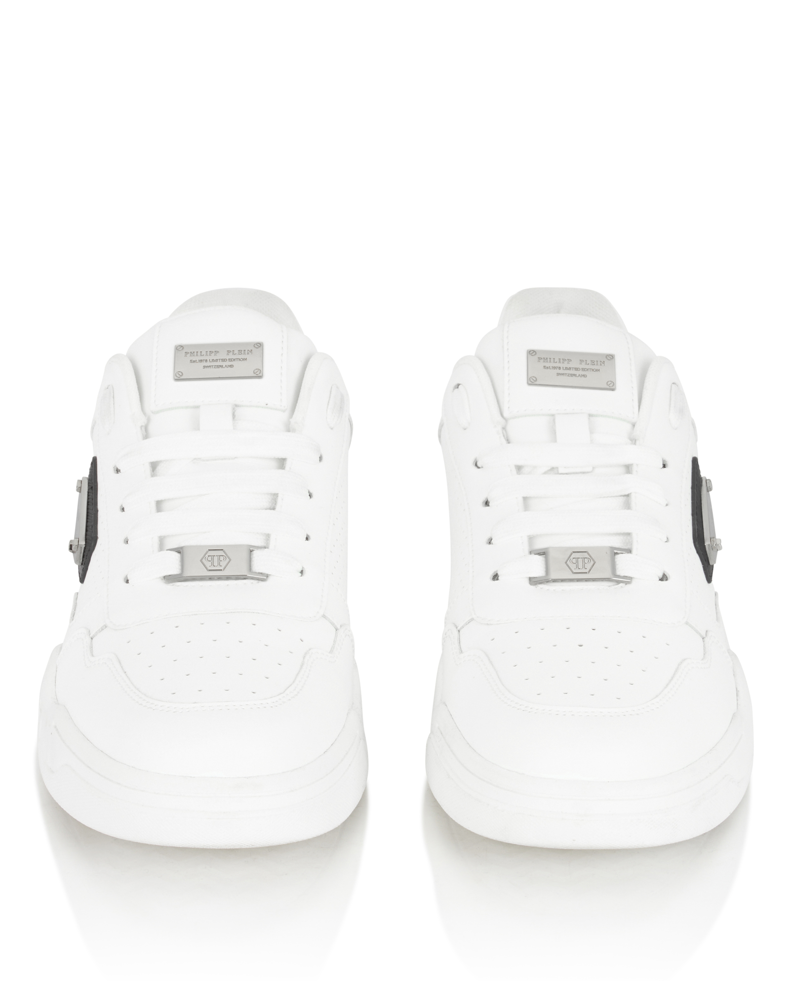 Białe sneakersy Street King - Image #7