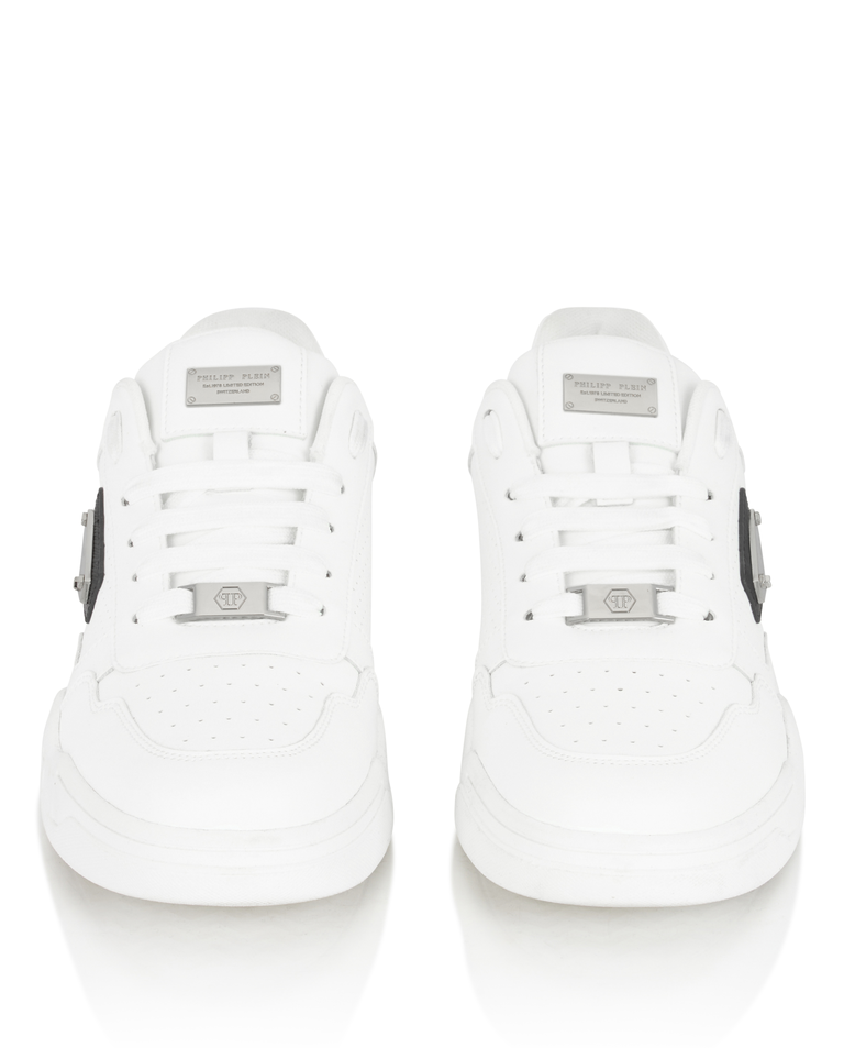 Białe sneakersy Street King - Image #7