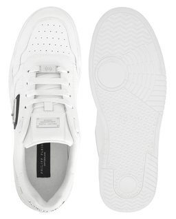 Białe sneakersy Street King - Image #8