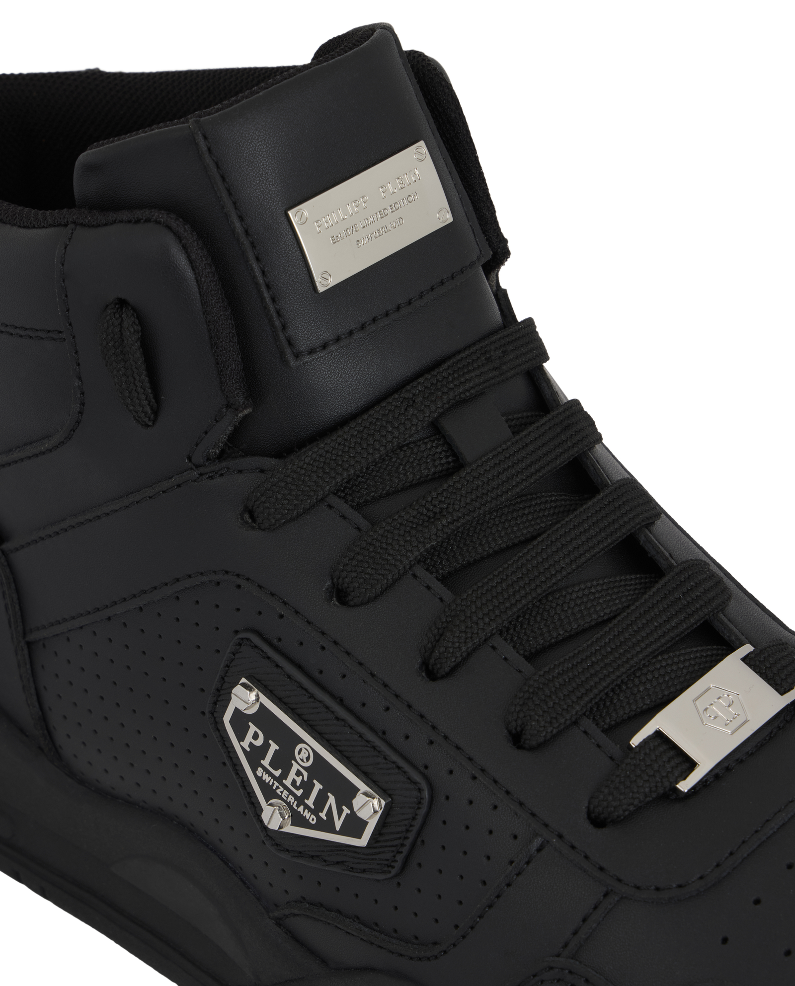 Czarne sneakersy za kostkę - Image #2