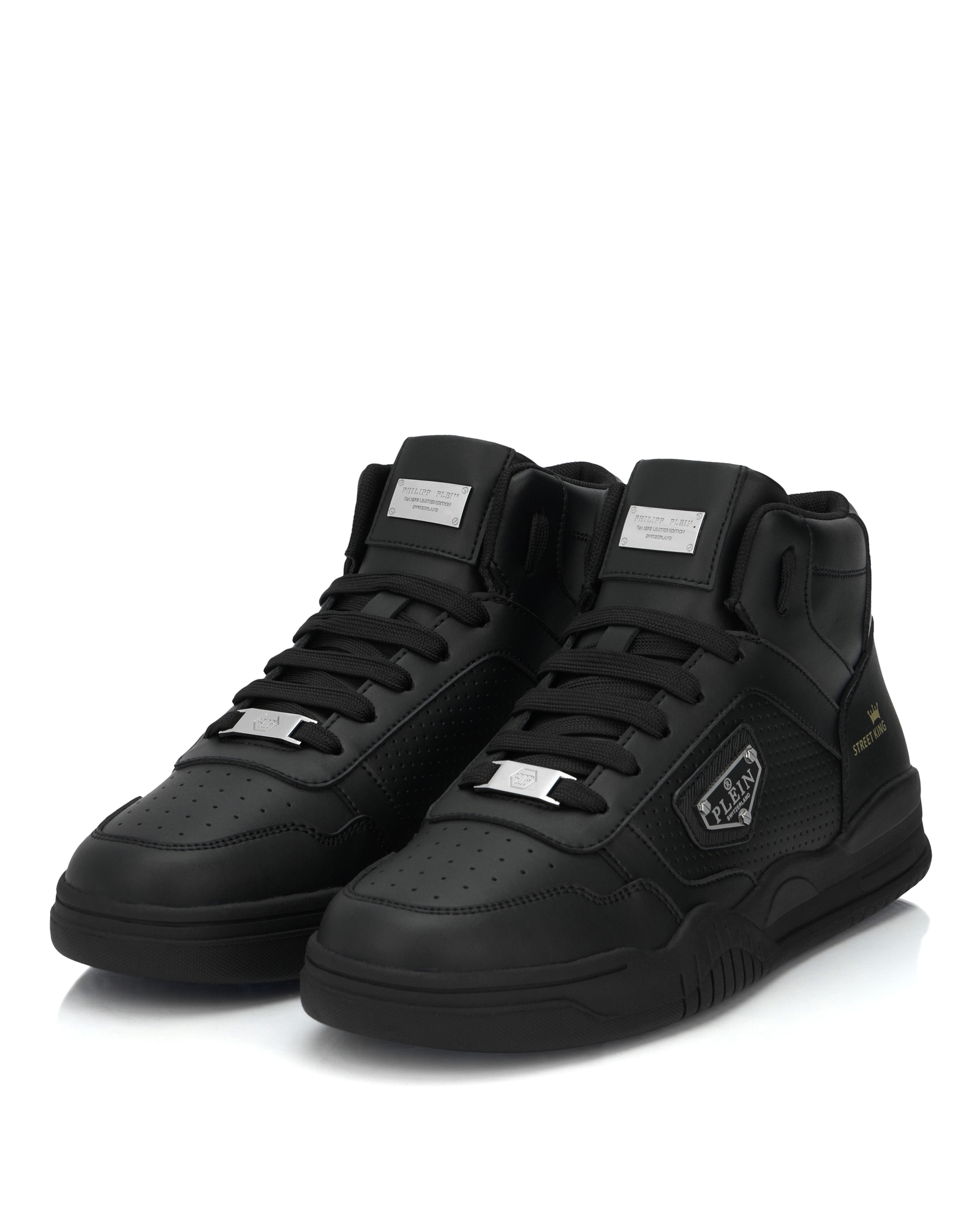 Czarne sneakersy za kostkę - Image #3