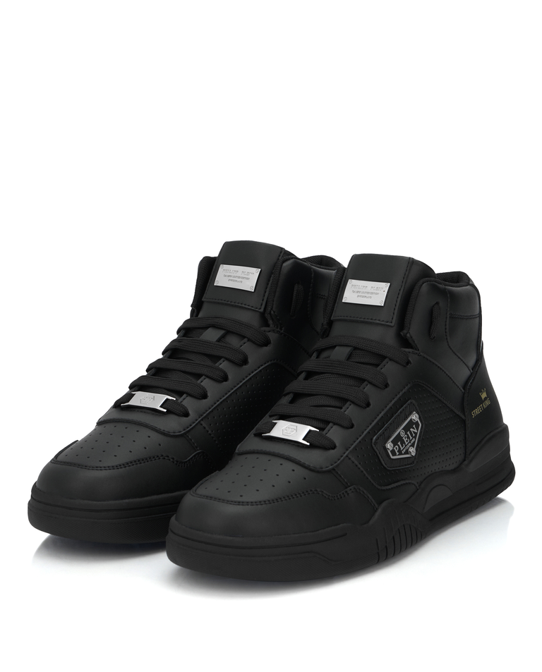 Czarne sneakersy za kostkę - Image #5