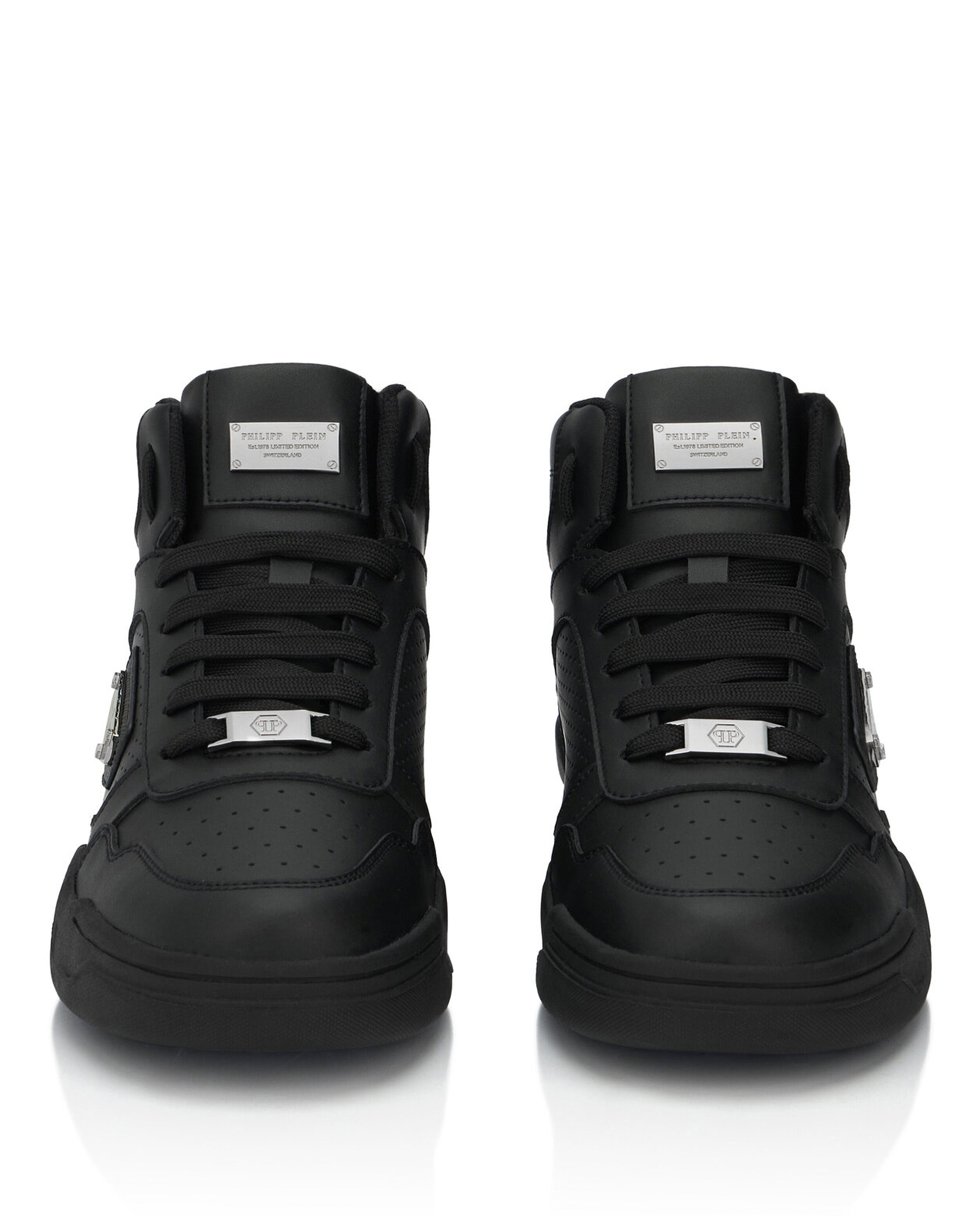 Czarne sneakersy za kostkę - Image #7
