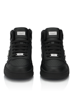 Czarne sneakersy za kostkę - Image #7