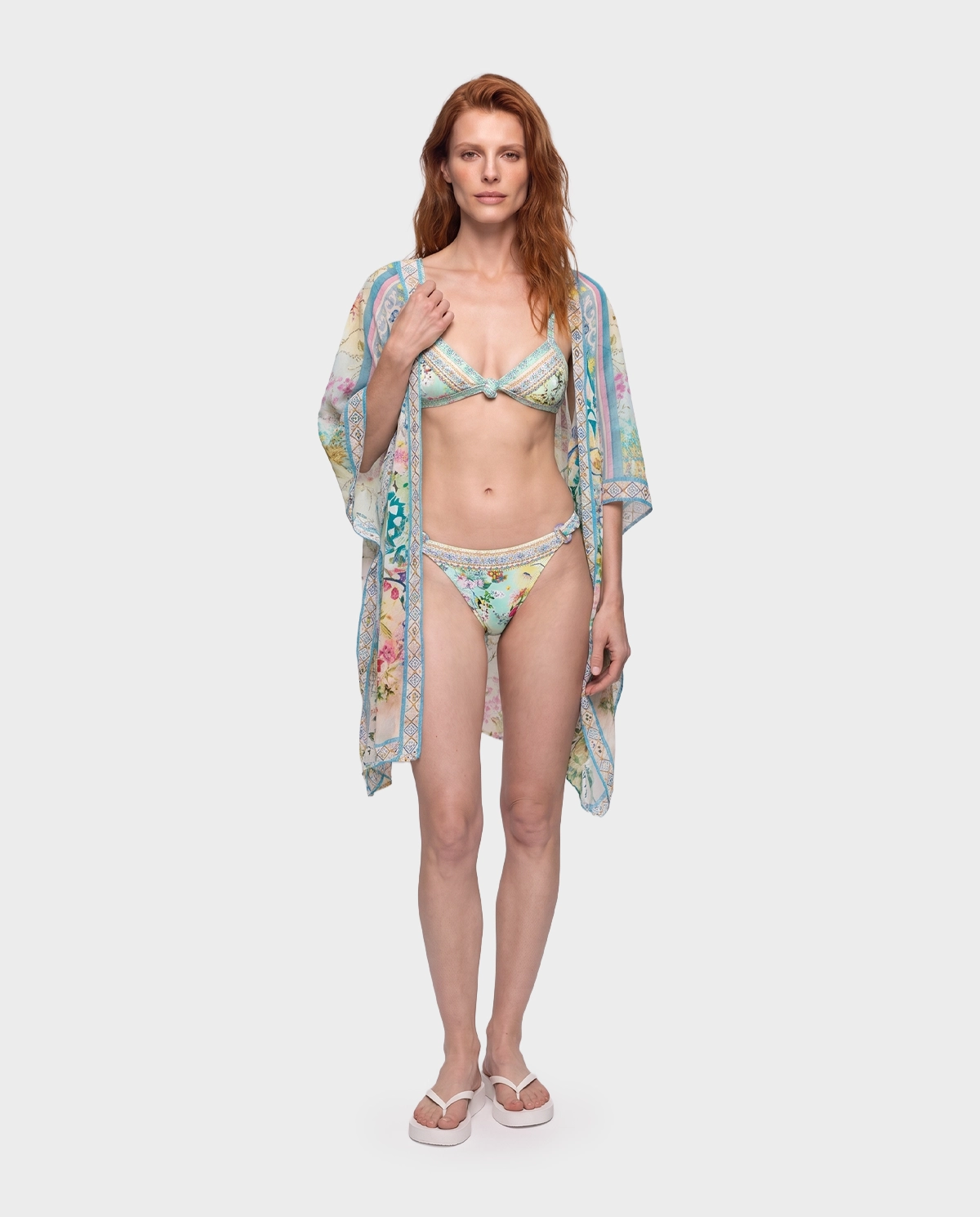 Wzorzysty dół od bikini - Image #4