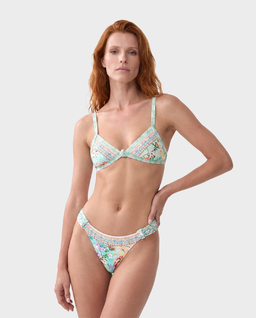 Wzorzysty top od bikini - Image #1