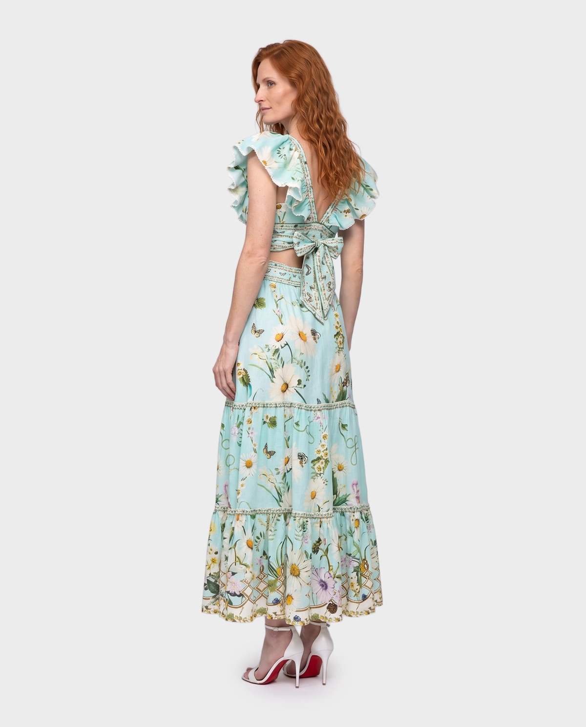 Lniana spódnica maxi - Image #3