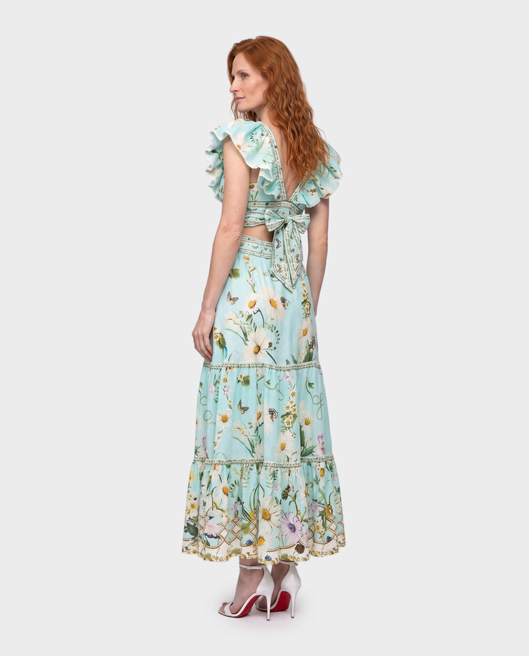 Lniana spódnica maxi - Image #3