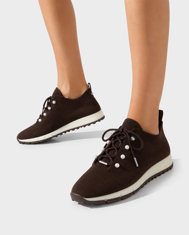 Brązowe sneakersy Veles