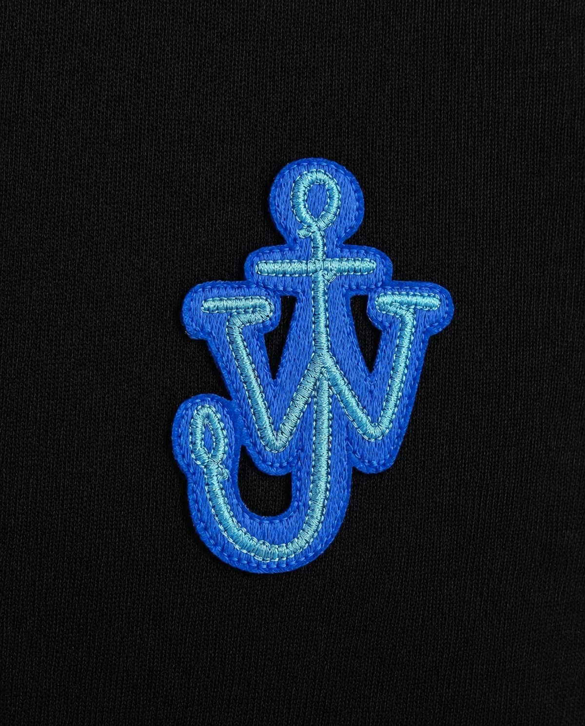 Czarna bawełniana koszulka z logo - Image #4