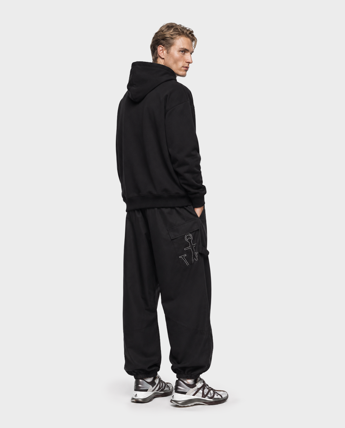 Spodnie jogger z logo - Image #3