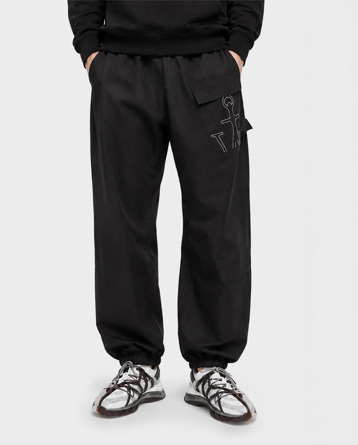 Spodnie jogger z logo - Image #1