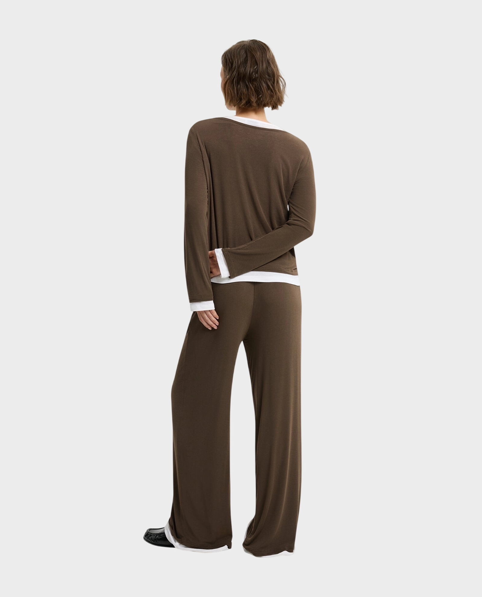 Brązowy longsleeve Vela - Image #4