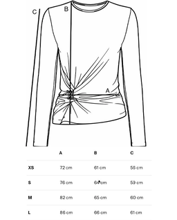 Wiśniowy longsleeve Lune - Image #4