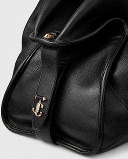 Czarna skórzana torba Bar Holdall - Image #2