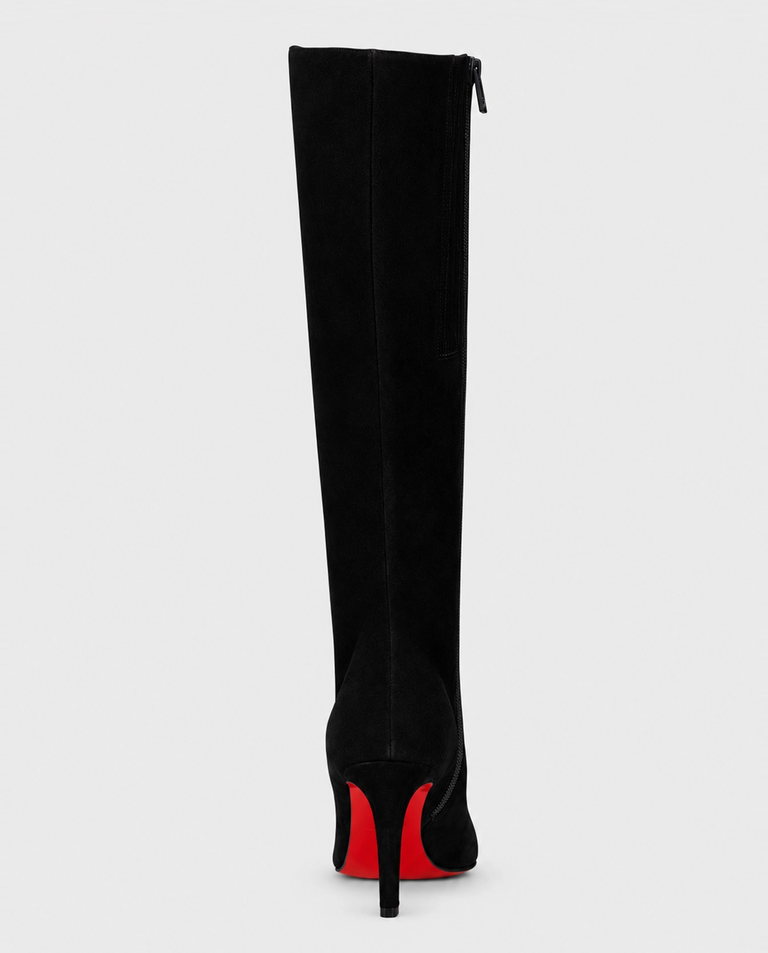 Czarne zamszowe Fannylove Tight Botta 85 - Image #2