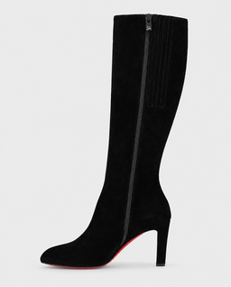 Czarne zamszowe Fannylove Tight Botta 85 - Image #3