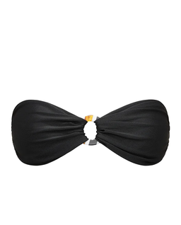 Czarny top od bikini Bonbon Black - Image #0