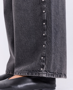 Szare jeansy Astra Relaxed Fit - Image #2