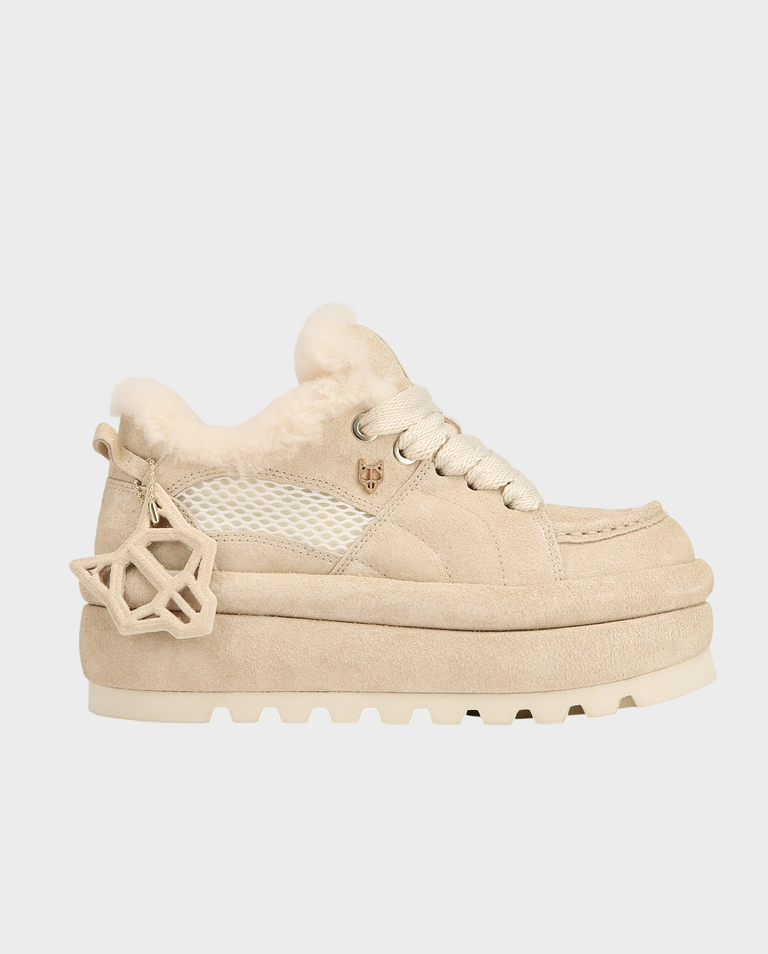 Zamszowe buty na platformie Beau Ice Suede
