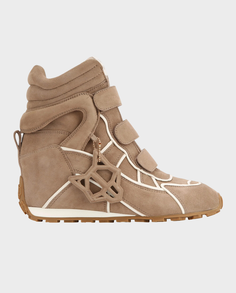 Zamszowe sneakersy na koturnie Element Mushroom Suede