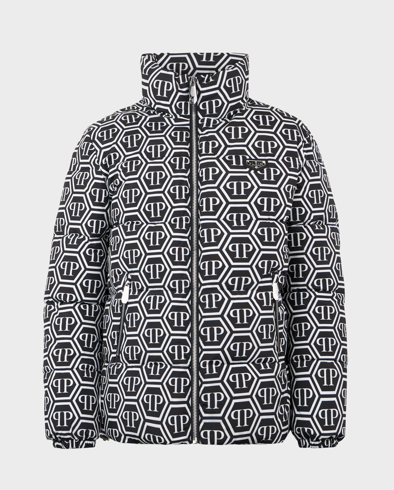 Pikowana kurtka z monogramem
