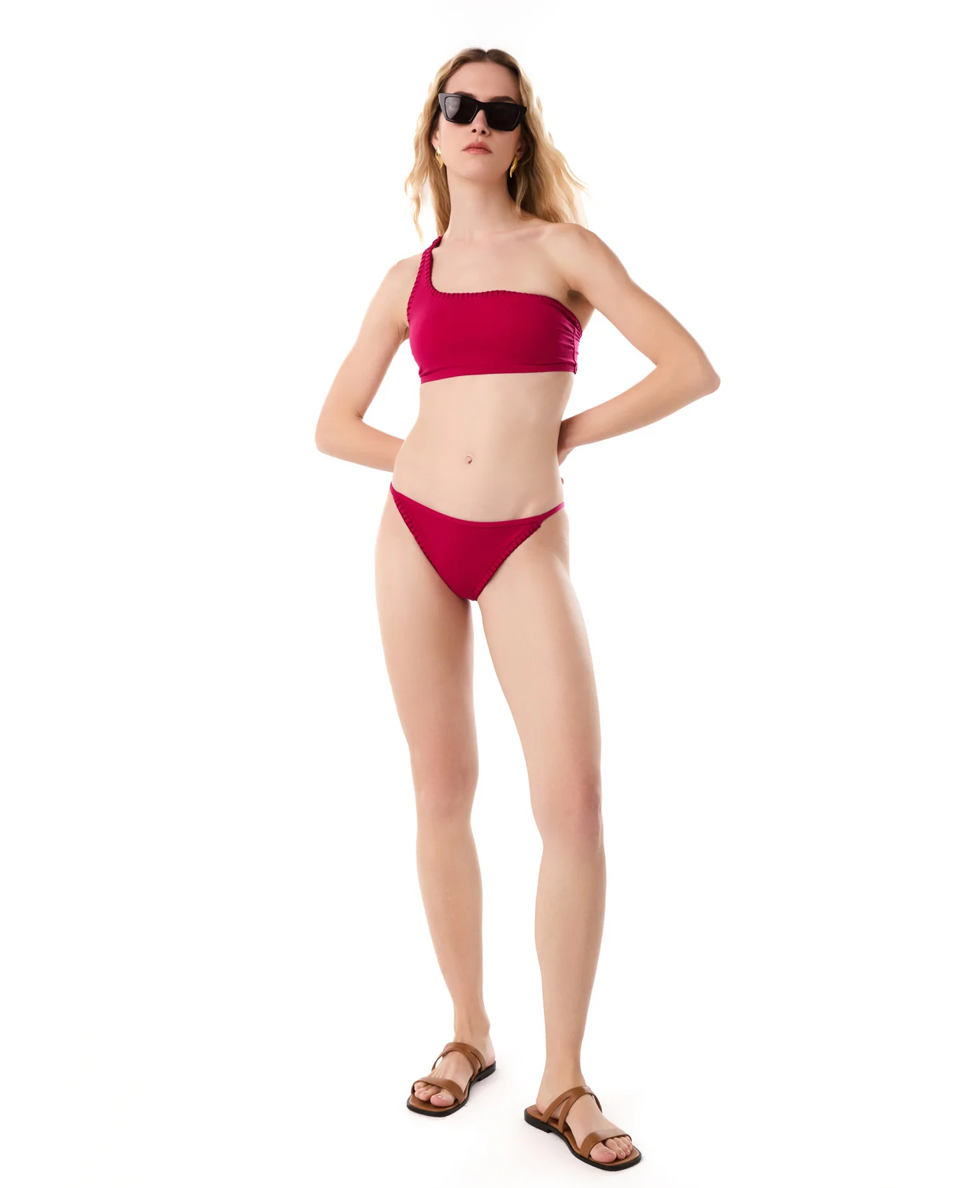 Różowy dół od bikini Keira - Image #3