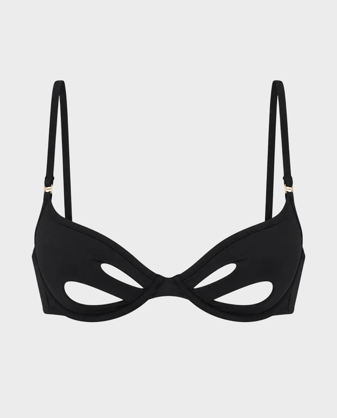 Czarny top od bikini Abi - Image #0