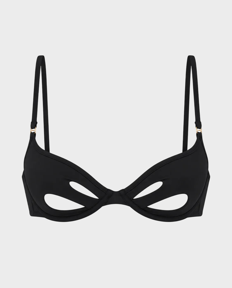 Czarny top od bikini Abi