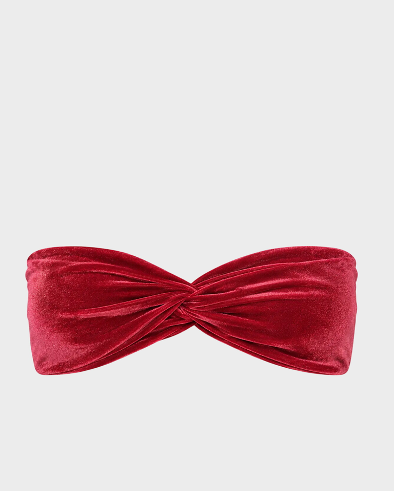 Top od bikini Bonbon Velvet Cherry
