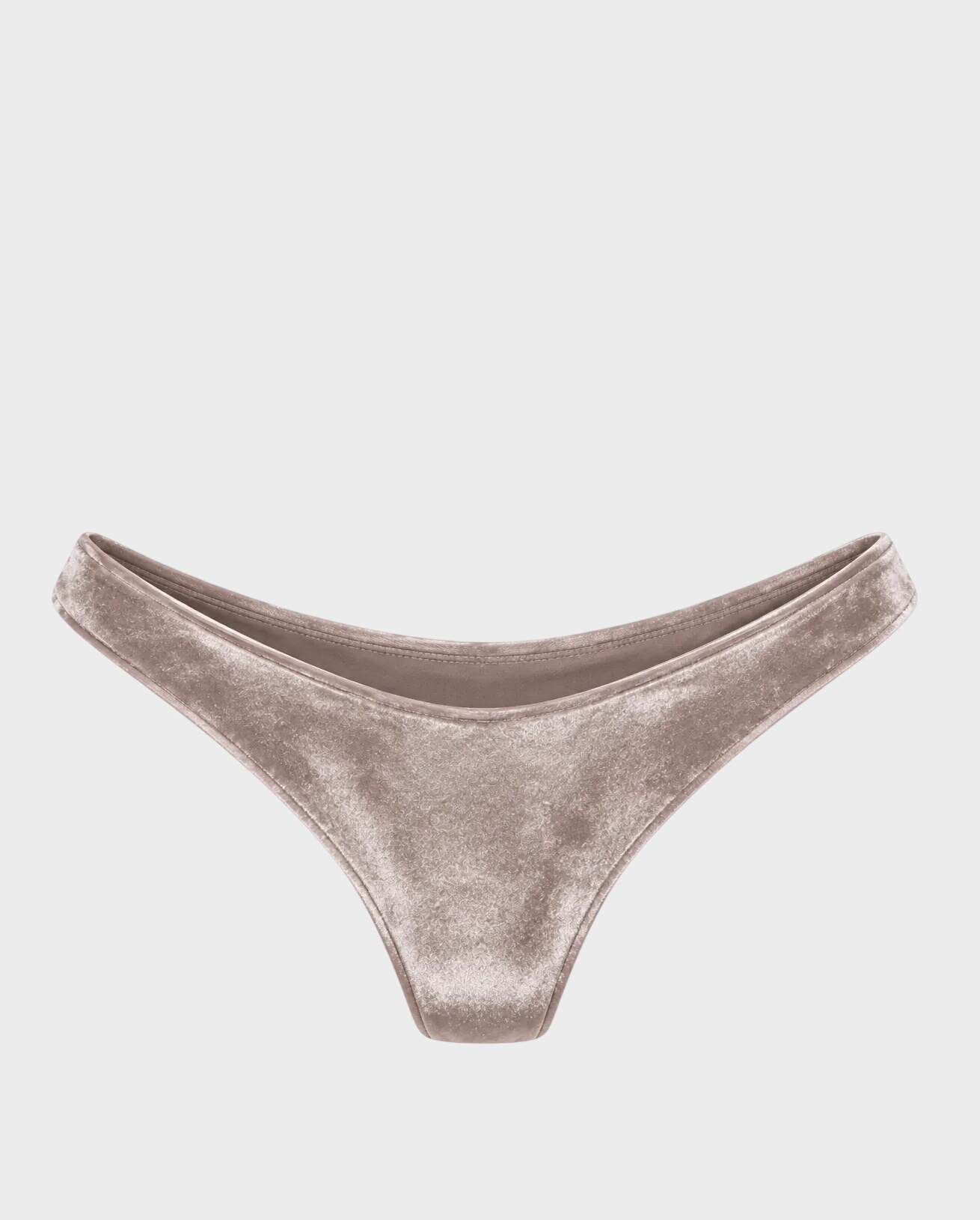 Dół od bikini Brazilian Velvet Silver - Image #0