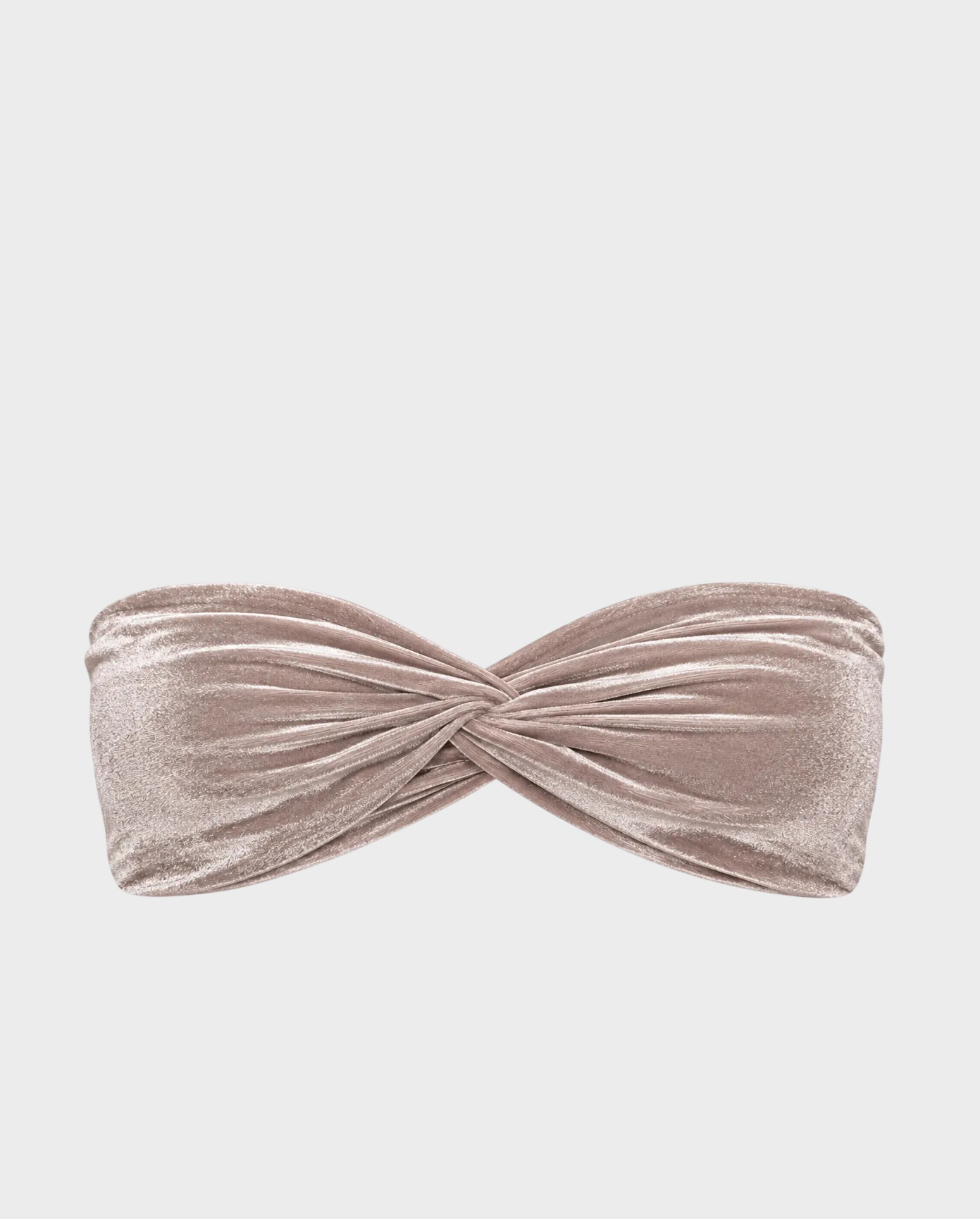 Top od bikini Bonbon Velvet Silver - Image #0