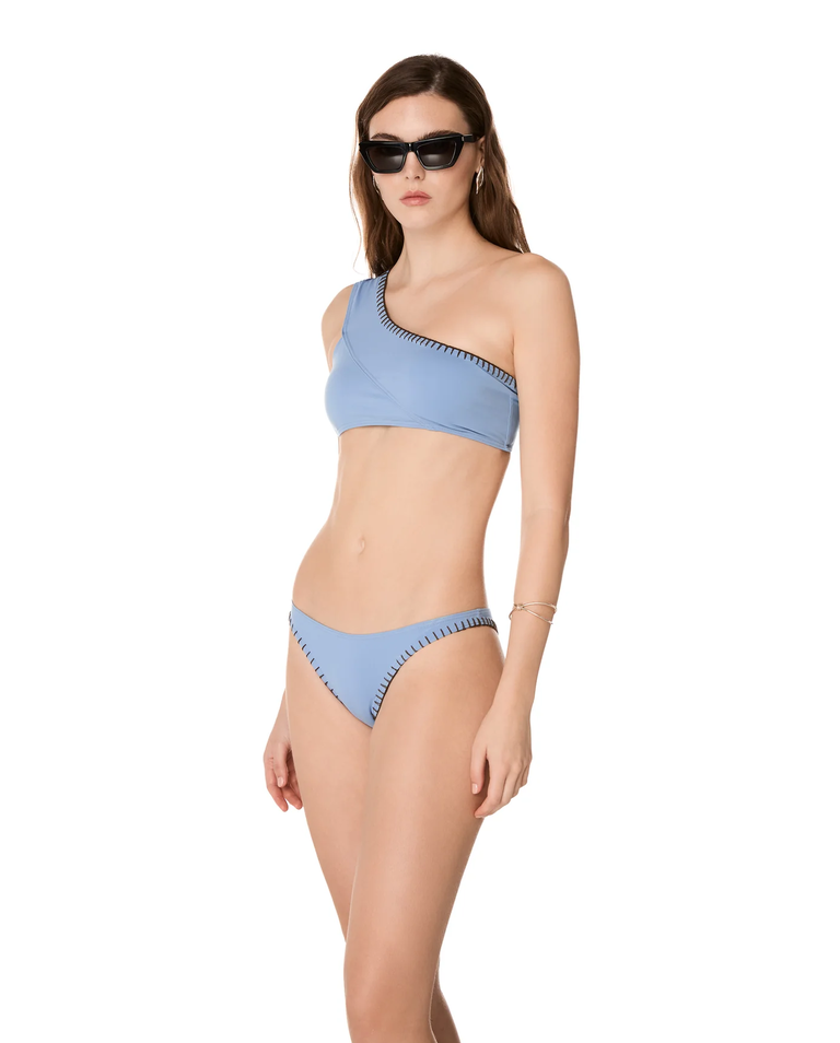Błękitny top od bikini Kea