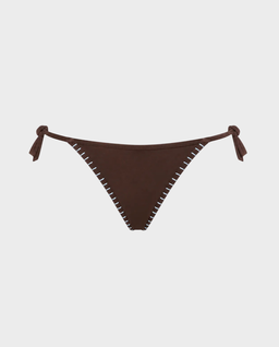 Brązowy dół od bikini Zoe - Image #0