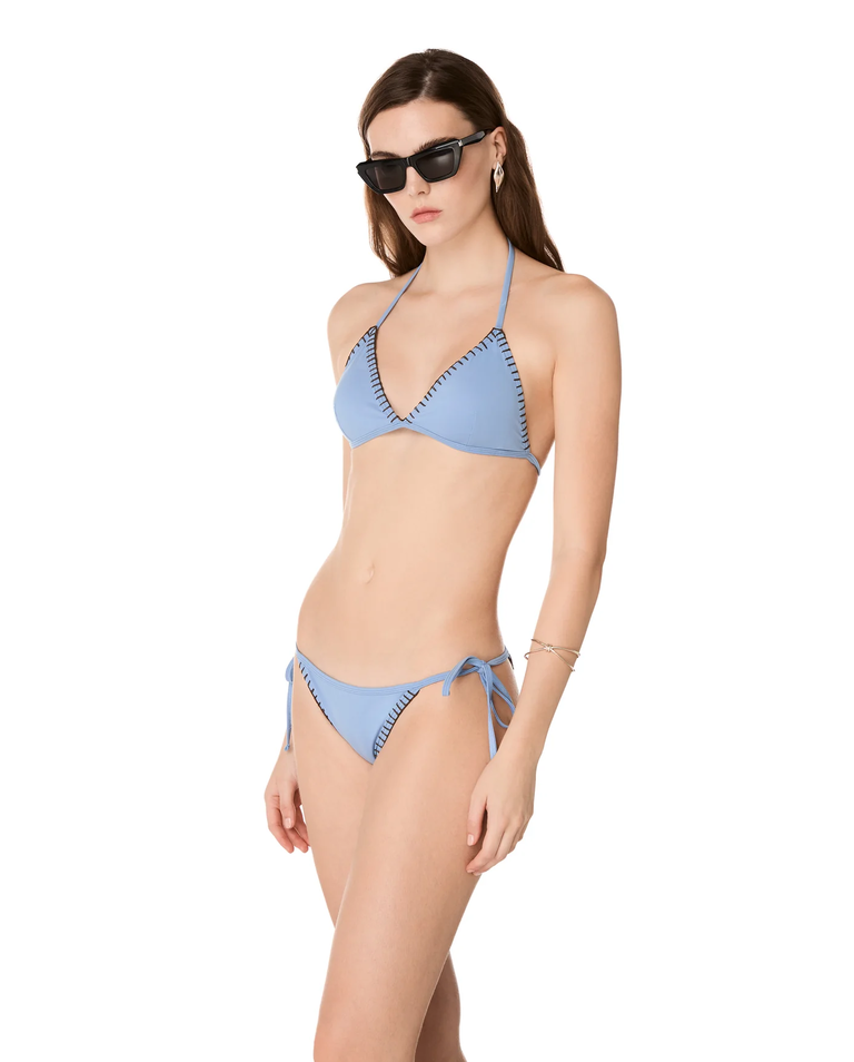 Błękitny top od bikini Ocean