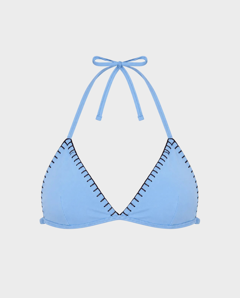 Błękitny top od bikini Ocean