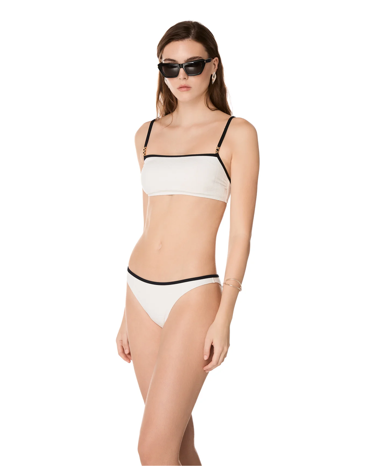 Biały dół od bikini Chios