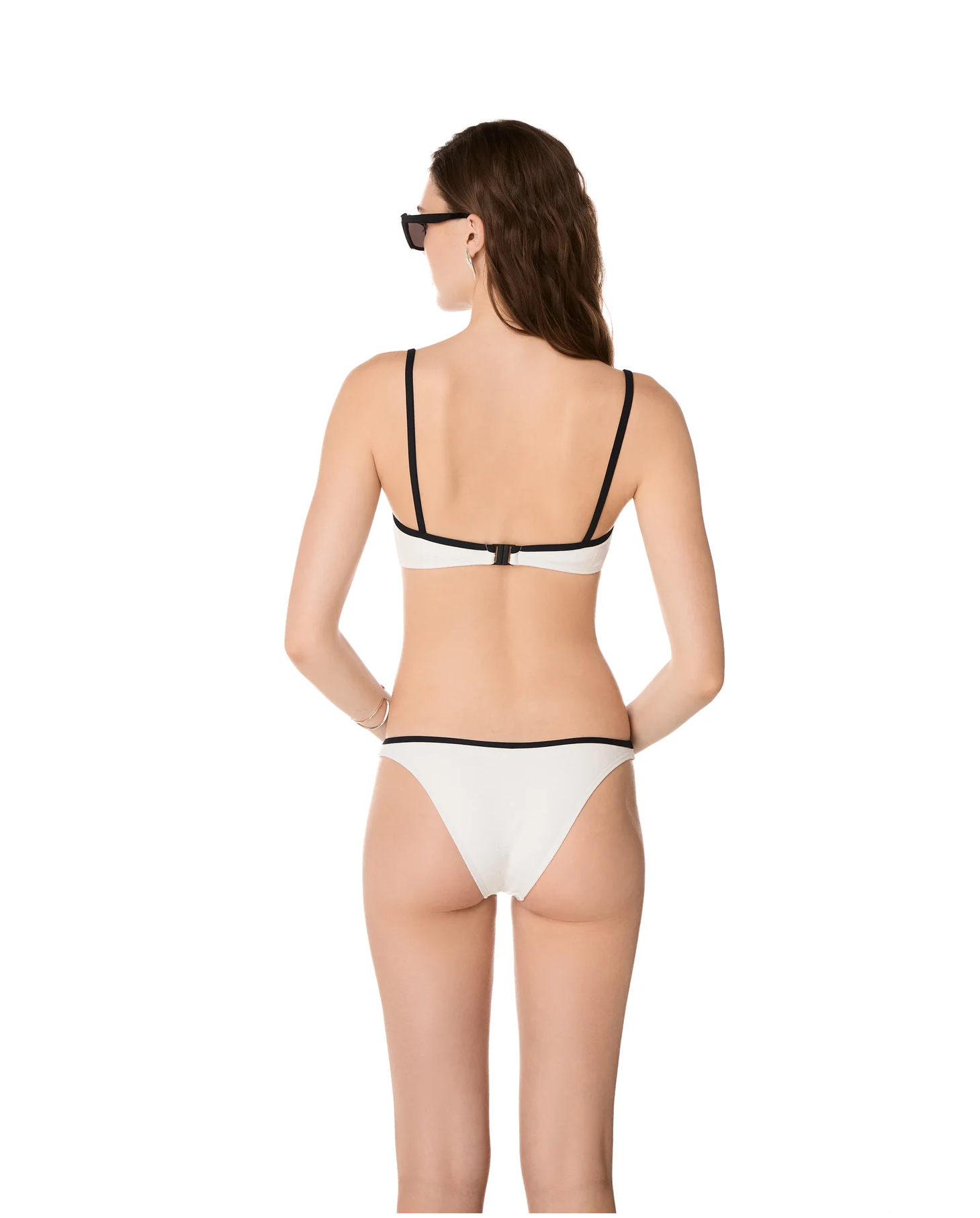Biały top od bikini Cara - Image #2
