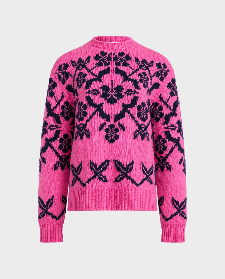 Różowy sweter Georgia
