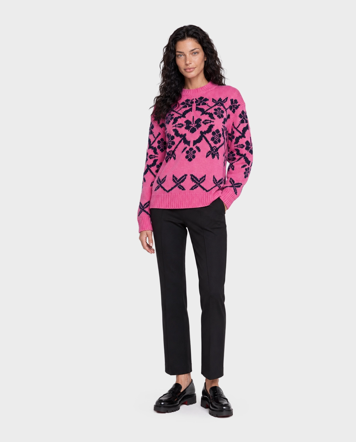 Różowy sweter Georgia - Image #2