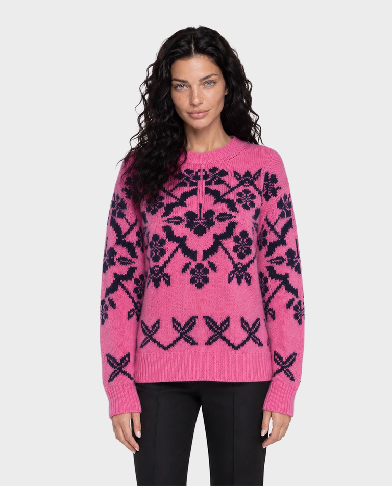 Różowy sweter Georgia