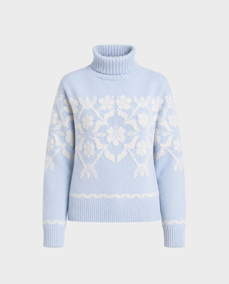 Błękitny sweter Zoe